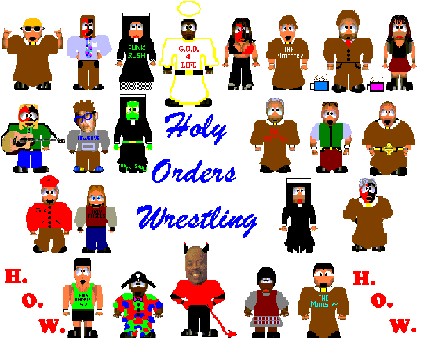 Holy Orders Wrestling!
